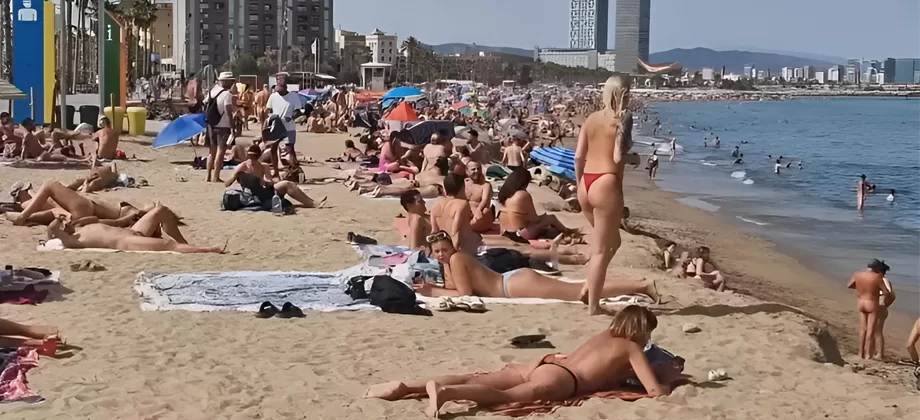 Playa nudista de Sant Sebastià